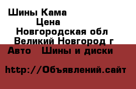 Шины Кама 205 175/70R13 › Цена ­ 1 540 - Новгородская обл., Великий Новгород г. Авто » Шины и диски   